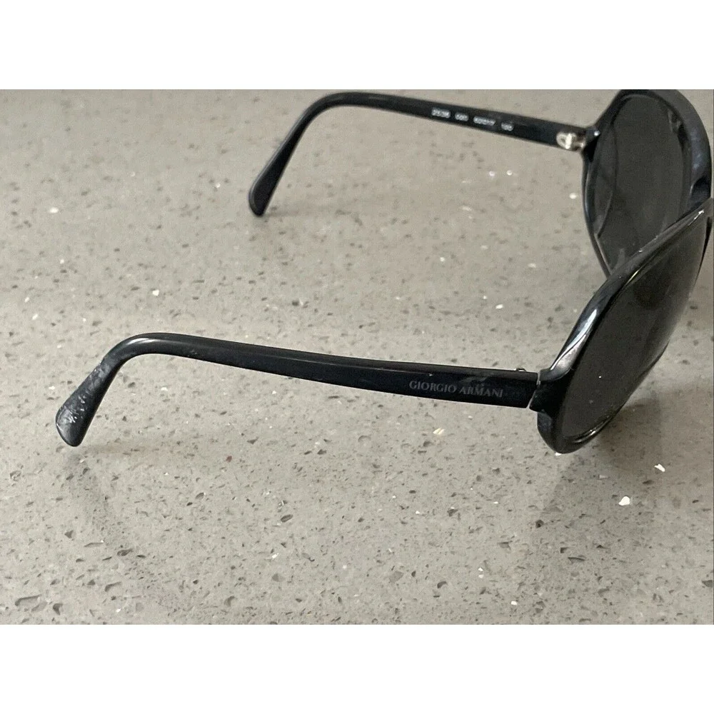 GIORGIO ARMANI SUNGLASSES EYEGLASSES FRAMES ONLY oval black 2536 020 62-17-120